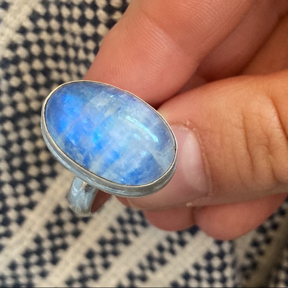 Moonstone ring